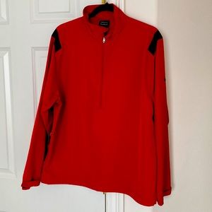 Nike Golf Half zipper in Red